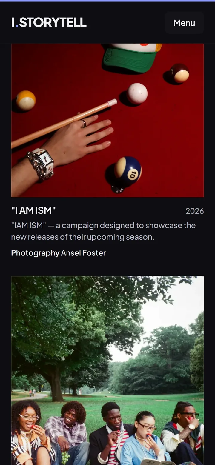 i.storytell on a phone, screen 3